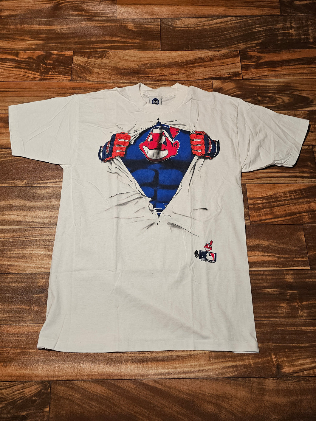 L/XL - Vintage 1995 Cleveland Indians MLB Shirt