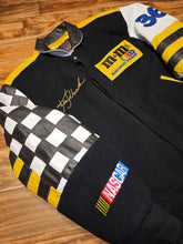 Load image into Gallery viewer, XL - Vintage Nascar Racing M&amp;M's Ken Schrader #36 Leather Wool JH Design Jacket