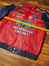 Load image into Gallery viewer, L - NEW Vintage Nascar Jeff Gordon DuPont Chase Authentics Leather Jacket