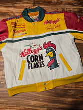 Load image into Gallery viewer, L - Vintage Nascar Terry Labonte Kelloggs Jeff Hamilton Leather Jacket