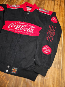 L/XL - Vintage Coca Cola 2000s Soda Promo JH Design Jacket