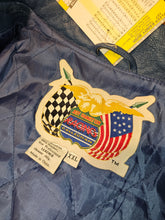 Load image into Gallery viewer, XXL - Vintage Rusty Wallace Miller Lite Nascar 100% Leather Jeff Hamilton Jacket