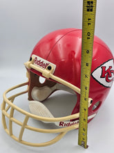Load image into Gallery viewer, Vintage Kansas City Chiefs Full Size Riddell NFL Replica Size L 1990s Helmet