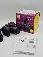 Load image into Gallery viewer, Nikon Coolpix B500 16MP Digital Camera 40x Optical Zoom - Purple Plum Box + 64GB SD Card