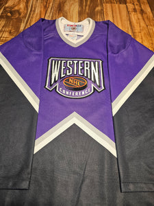L - Vintage NHL Western Conference All Star 1990s CCM Jersey