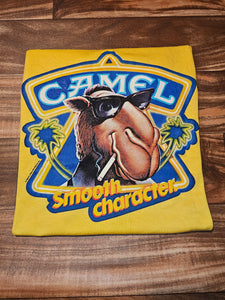 L/XL - Vintage 1989 Camel Cigarette Promo Shirt