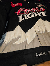 Load image into Gallery viewer, M/L - Vintage Coors Light Sterling Martin Nascar Jeff Hamilton Jacket