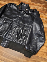 Load image into Gallery viewer, M/L - Vintage Harley Davidson AMF 1970s/80s Black Leather Jacket