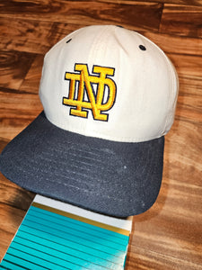 Vintage Notre Dame NCAA New Era Wool Blend Hat