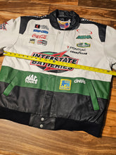 Load image into Gallery viewer, XXL - Vintage Nascar Bobby Labonte Interstate Batteries Jeff Hamilton Leather Jacket