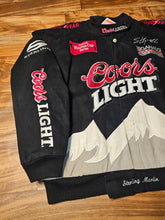 Load image into Gallery viewer, M/L - Vintage Coors Light Sterling Martin Nascar Jeff Hamilton Jacket