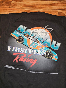 L - Vintage 1998 Jerry Nadeau Nascar Racing Shirt