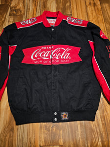 L/XL - Vintage Coca Cola 2000s Soda Promo JH Design Jacket