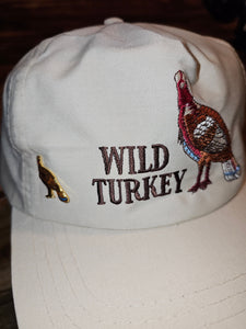 Vintage Wild Turkey Embroidered Hat