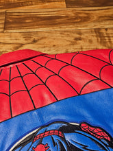 Load image into Gallery viewer, L - NEW Vintage 2002 Marvel Spider-Man 100% Leather Jacket