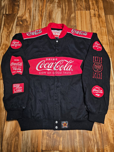 L/XL - Vintage Coca Cola 2000s Soda Promo JH Design Jacket