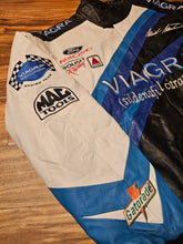 Load image into Gallery viewer, L - Vintage Nascar Mark Martin Viagra Leather Jacket