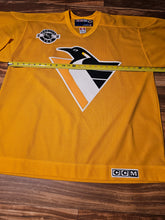 Load image into Gallery viewer, XL - Vintage Pittsburgh Penguins NHL Hockey CCM Jersey