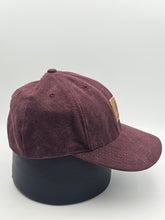 Load image into Gallery viewer, Vintage Carhartt 1990s Burgundy Patch Hat