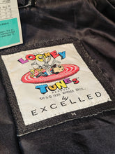 Load image into Gallery viewer, M - Vintage Looney Tunes 1990s 100% Leather Jacket
