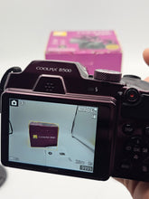 Load image into Gallery viewer, Nikon Coolpix B500 16MP Digital Camera 40x Optical Zoom - Purple Plum Box + 64GB SD Card