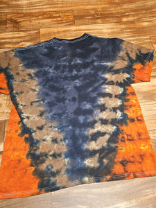 XL - ACDC 2011 Rock & Roll Music Tie Dye Shirt