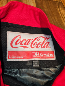 L/XL - Vintage Coca Cola 2000s Soda Promo JH Design Jacket