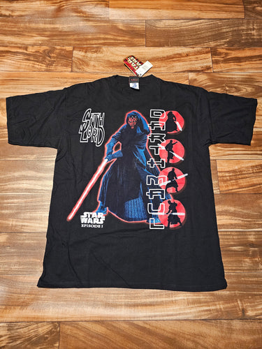 L - NEW Vintage 1990s Darth Maul Star Wars Shirt