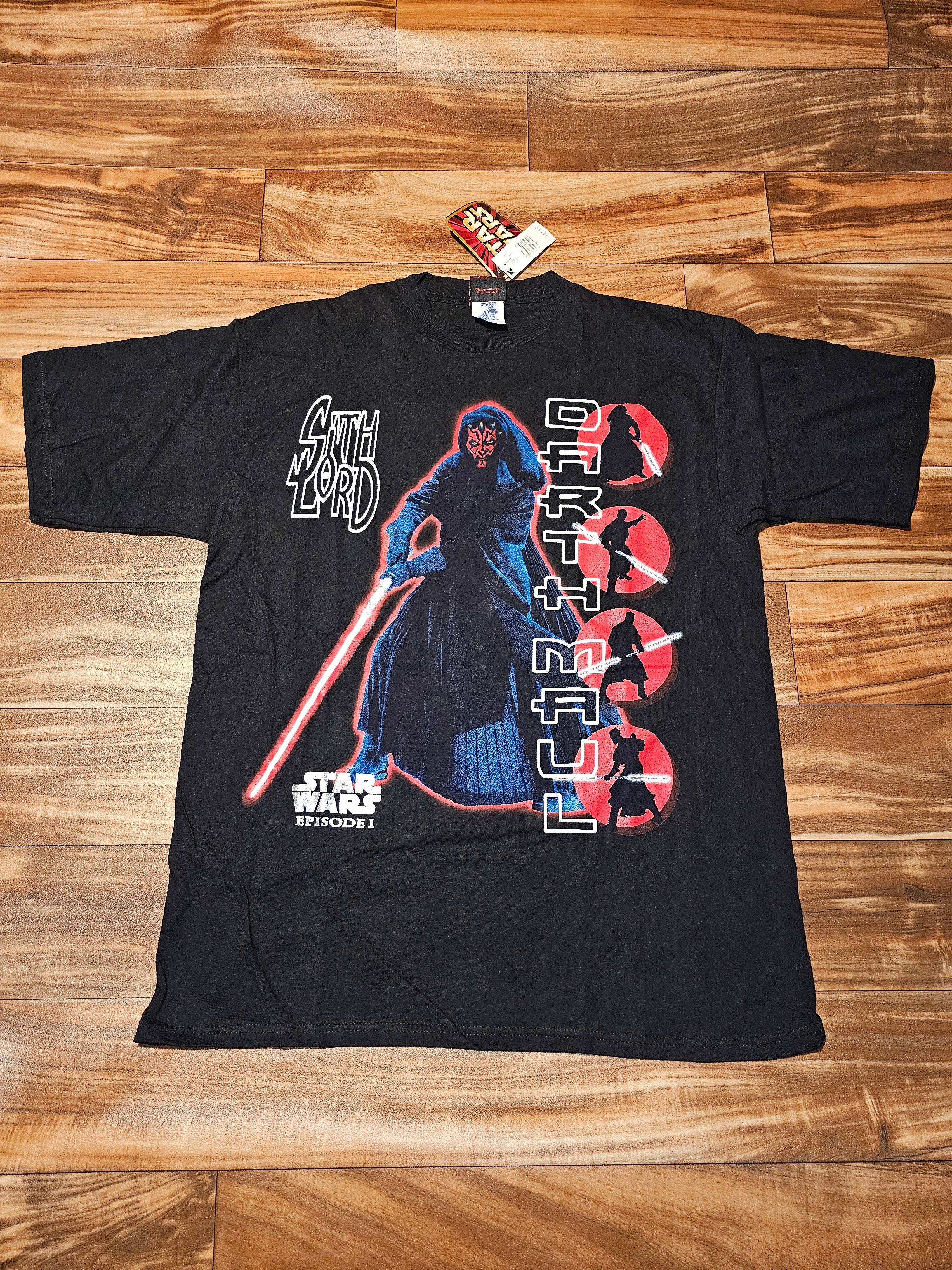 L - NEW Vintage 1990s Darth Maul Star Wars Shirt – Twisted Thrift