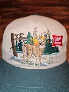 Vintage Miller High Life Nature Deer Promo Hat