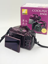 Load image into Gallery viewer, Nikon Coolpix B500 16MP Digital Camera 40x Optical Zoom - Purple Plum Box + 64GB SD Card
