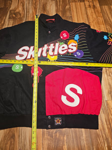 XL - Vintage 2000s Skittles Candy Promo JH Design Jacket