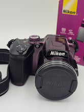 Load image into Gallery viewer, Nikon Coolpix B500 16MP Digital Camera 40x Optical Zoom - Purple Plum Box + 64GB SD Card