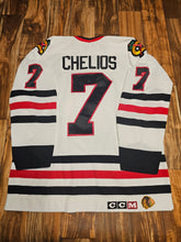 Load image into Gallery viewer, L - Vintage Chris Chelios Chicago Blackhawks NHL Stitched Jersey