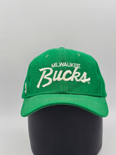Load image into Gallery viewer, Vintage Milwaukee Bucks NBA Sports Specialties 100% Wool Script Hat
