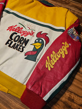Load image into Gallery viewer, L - Vintage Nascar Terry Labonte Kelloggs Jeff Hamilton Leather Jacket