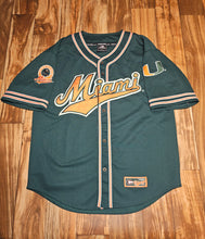 Load image into Gallery viewer, L/XL - Vintage Miami Hurricanes NCAA Baseball Jersey