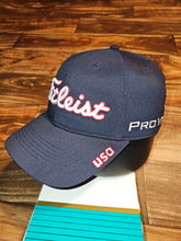 Load image into Gallery viewer, Titleist Golf Pro V1 USA Sports Hat