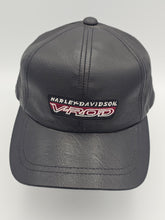 Load image into Gallery viewer, Vintage Harley Davidson V-Rod Leather Strapback Hat