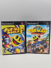 Load image into Gallery viewer, Pac-Man World Rally + World 3 Bundle Ps2 CIB Video Games