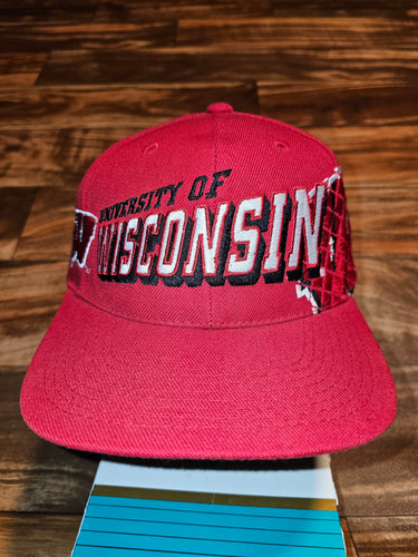 Vintage Wisconsin Badgers NCAA Sports Hat