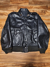 Load image into Gallery viewer, M/L - Vintage Harley Davidson AMF 1970s/80s Black Leather Jacket