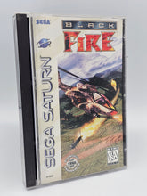 Load image into Gallery viewer, Black Fire Sega Saturn Complete CIB w/ Manual Disc &amp; Case Video Game