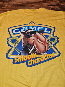 L/XL - Vintage 1989 Camel Cigarette Promo Shirt