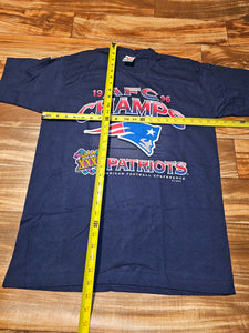 L - Vintage New England Patriots NFL Super Bowl XXXI Shirt