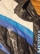 Load image into Gallery viewer, L - Vintage Nascar Mark Martin Viagra Leather Jacket