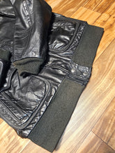 Load image into Gallery viewer, M/L - Vintage Harley Davidson AMF 1970s/80s Black Leather Jacket