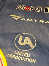 Load image into Gallery viewer, XXL - Vintage Rusty Wallace Miller Lite Nascar 100% Leather Jeff Hamilton Jacket