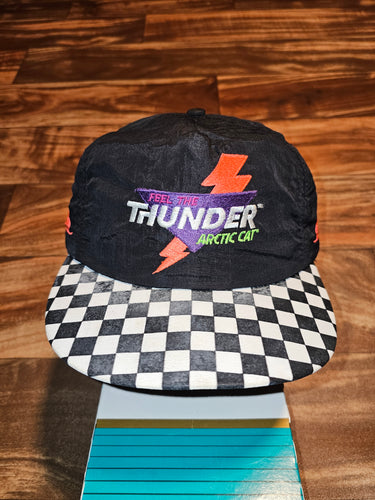 Vintage Arctic Cat Feel The Thunder Hat