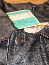 Load image into Gallery viewer, M - Vintage Looney Tunes 1990s 100% Leather Jacket